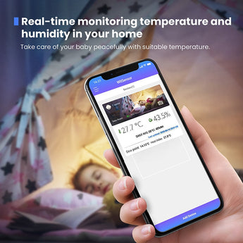 PerfectPrime TH201 Wireless Air Temperature and Humidity Smart Sensor