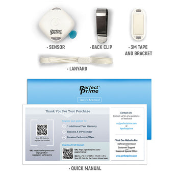 PerfectPrime TH201 Wireless Air Temperature and Humidity Smart Sensor