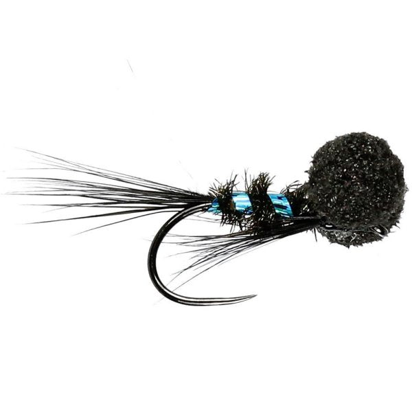 Holo Kingfisher Diawl Bach - Barbless Flies