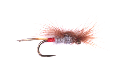 Reversed Tied Dry Fly Selection - from Barbless Flies