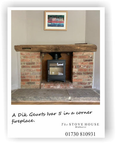 Drugasar Dik Geurts Ivar 5 stove installation by The Stove House your local stove installer & fitter for Chichester Midhurst Arundel and surrounding areas 01730 810931