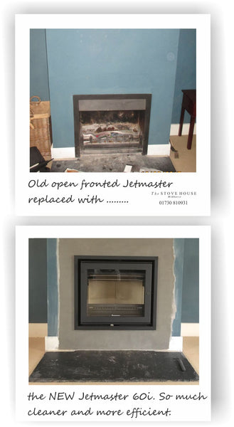 Jetmaster 60i Installation by The Stove House 01730 810931