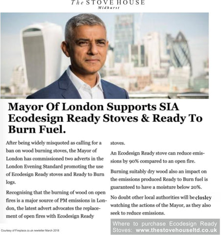 The Mayor of London's view on woodburners and openfires-The Stove House