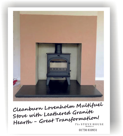 Cleanburn Lovenholm Multifuel Stove Supplied and Installed by The Stove House in Midhurst Nr Chichester and Haslemere 01730 810931