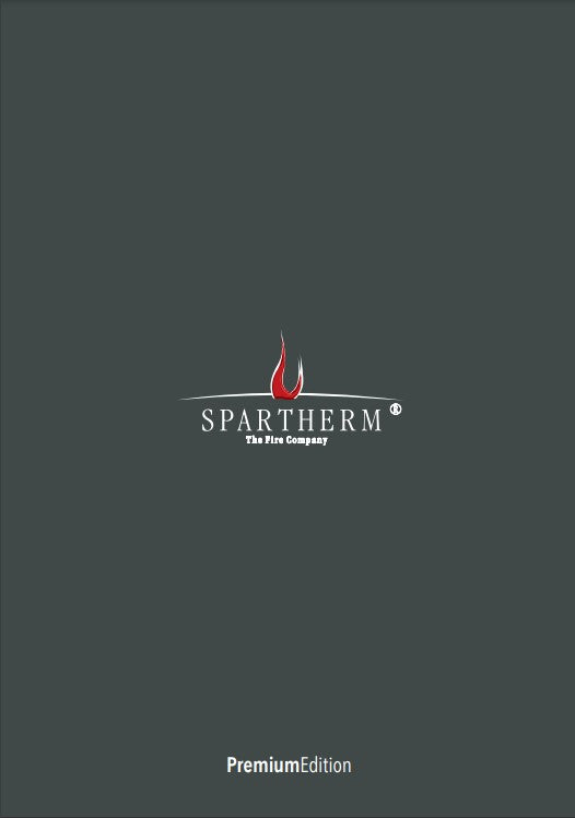 spartherm premium addition brochure of stoves fires and firesplaces modern designs and efficient heating at The Stove House