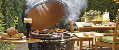 Thought I'd show you our new arrivals. I have one and its amazing! Its a Kamado and it can cook pizza, ribs, roasts, sears, grills, fries, smokes, bakes and even can be used as a slow cooker! I highly recommend them and we sell them cheaper than anybody else and include free delivery to your home.  See more information on the 18", 21" and 23.5" Kamado Grills here.  Take a look at what it's capable of doing!!