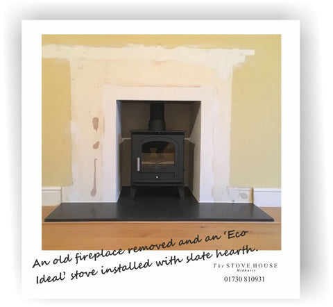 Eco Ideal Supplied & Installed by The Stove House www.thestovehouseltd.co.uk 01730 810931