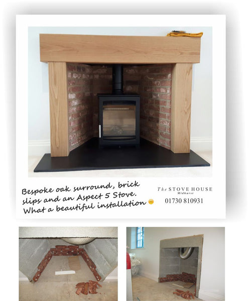 Parkray Aspect Stove Supplied and Installed by The Stove House 01730 810931