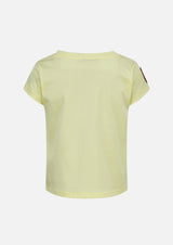 Owa Yurika Katone Cotton Yellow T-shirt