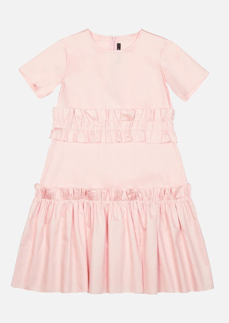Girls Tiered Party Dress | Short Sleeve | Japanese Luxury Childrens ...