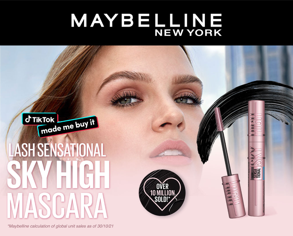 Mascara New Sensational Egypt York Maybelline High | | – Makeup Lash Sky Feel22Egypt