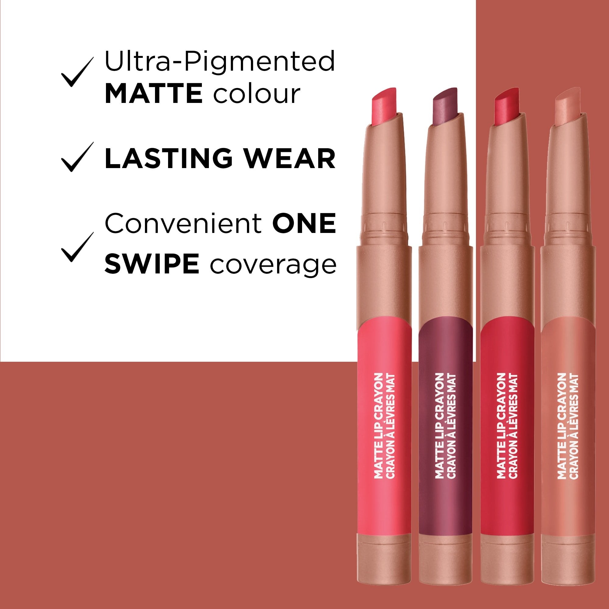 L'Oreal Paris Infallible Matte Lasting Wear & Smudge Resistant Lip ...