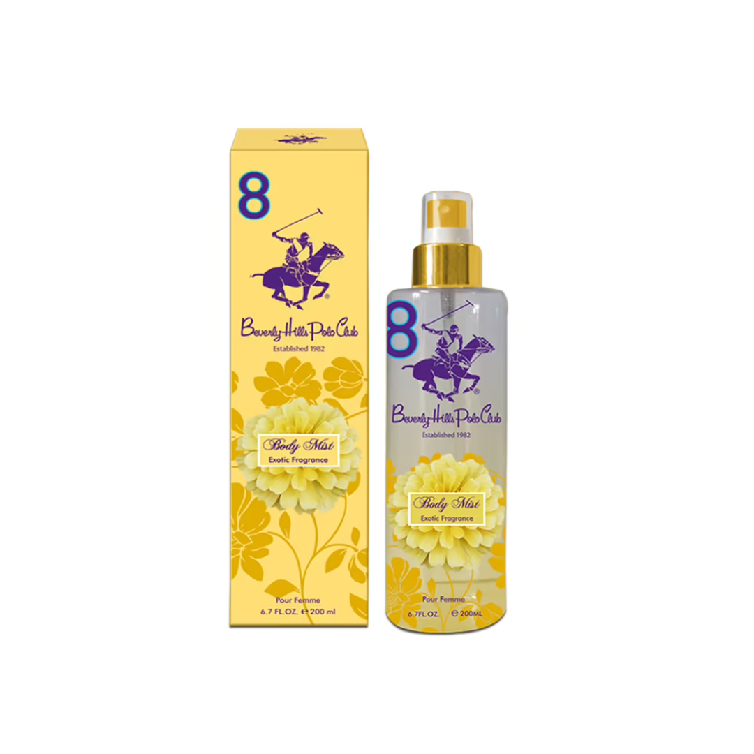 Beverly Hills Polo Club Body Mist Women 200ml| Perfume – Feel22