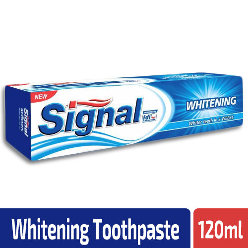 signal whitening toothpaste