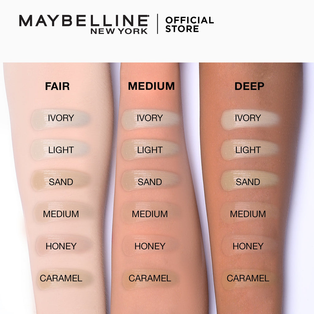 maybelline fit me concealer before after