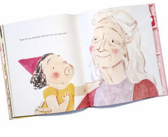 Flying Eye Books : The Lines on Nana's face Inside 