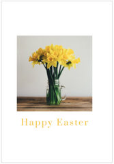 Happy Easter Daffodil photo