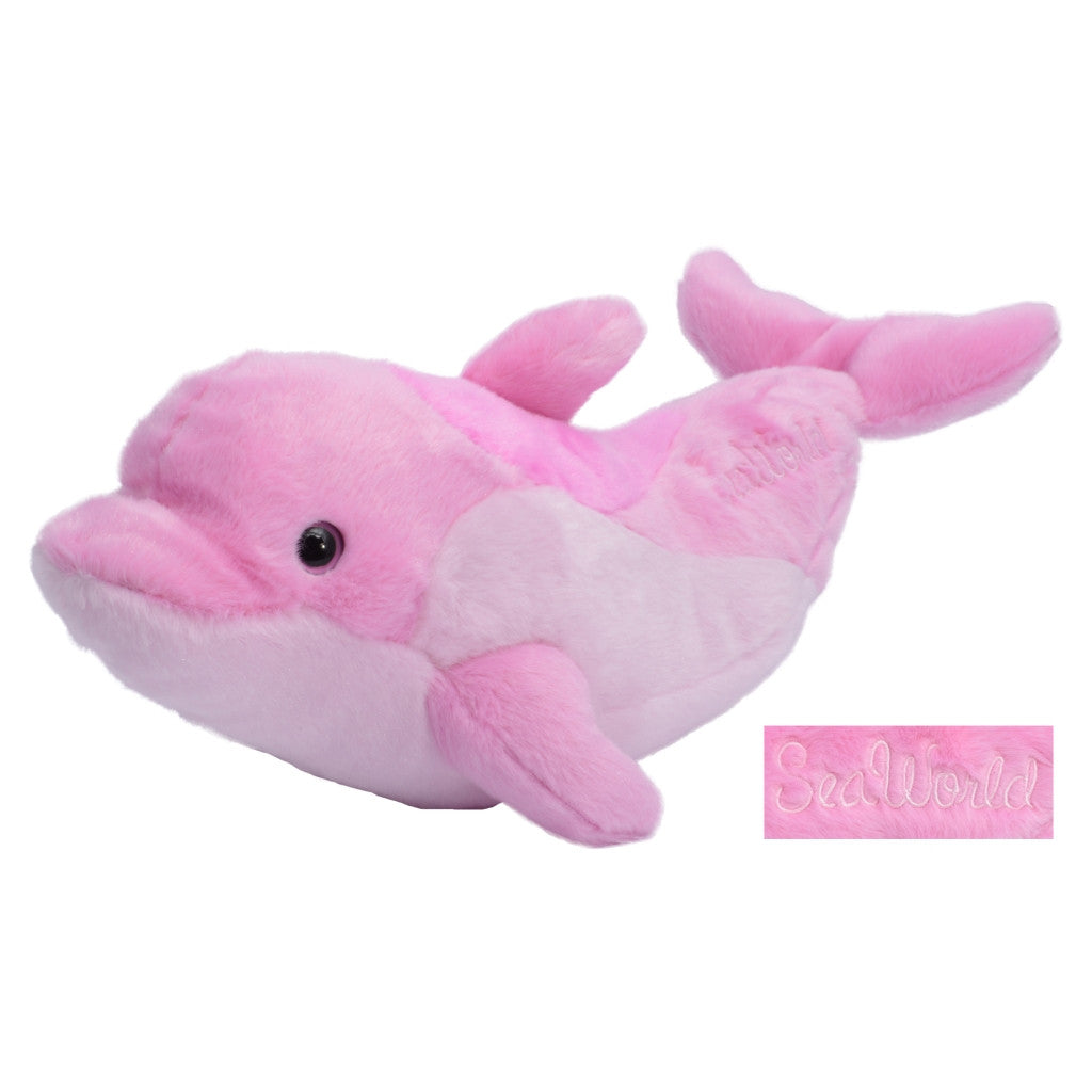 Dolphin Pink Plush 15\