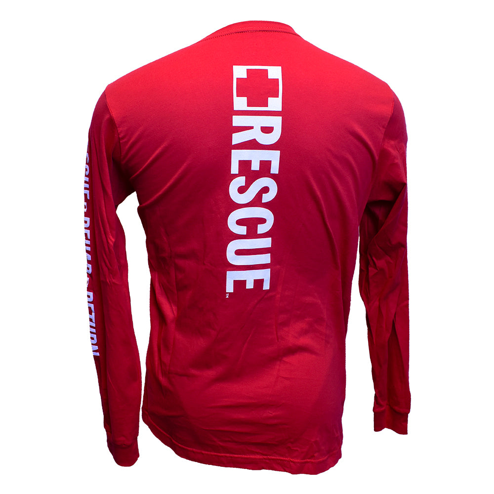 red long sleeve jersey