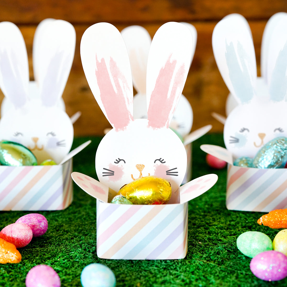 Bunny Cup Easter Craft Template