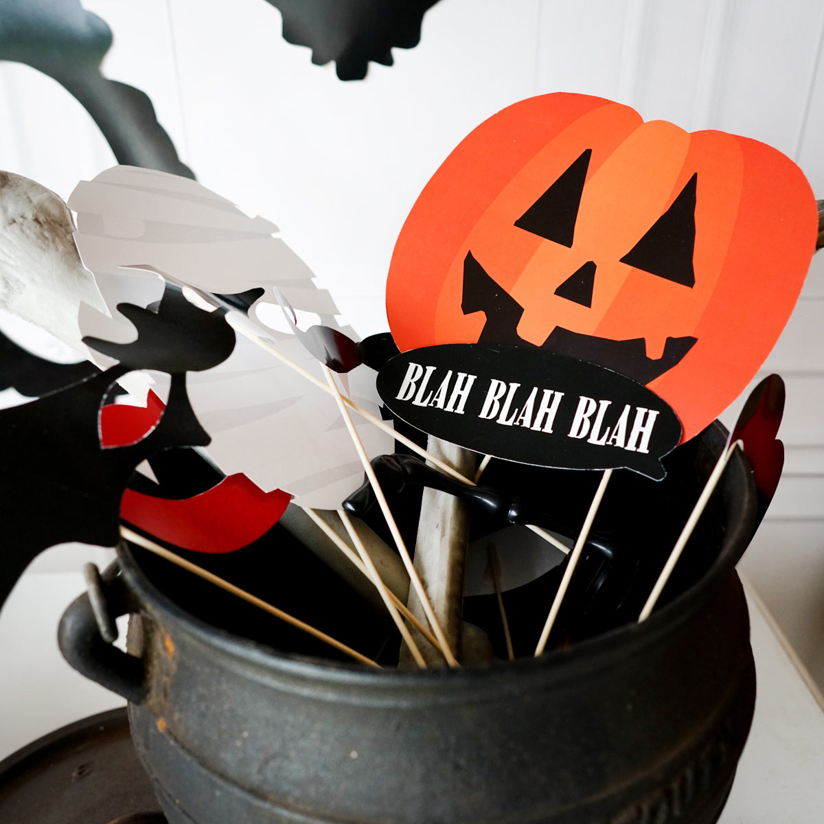 Haunted House Party Photo Booth Props