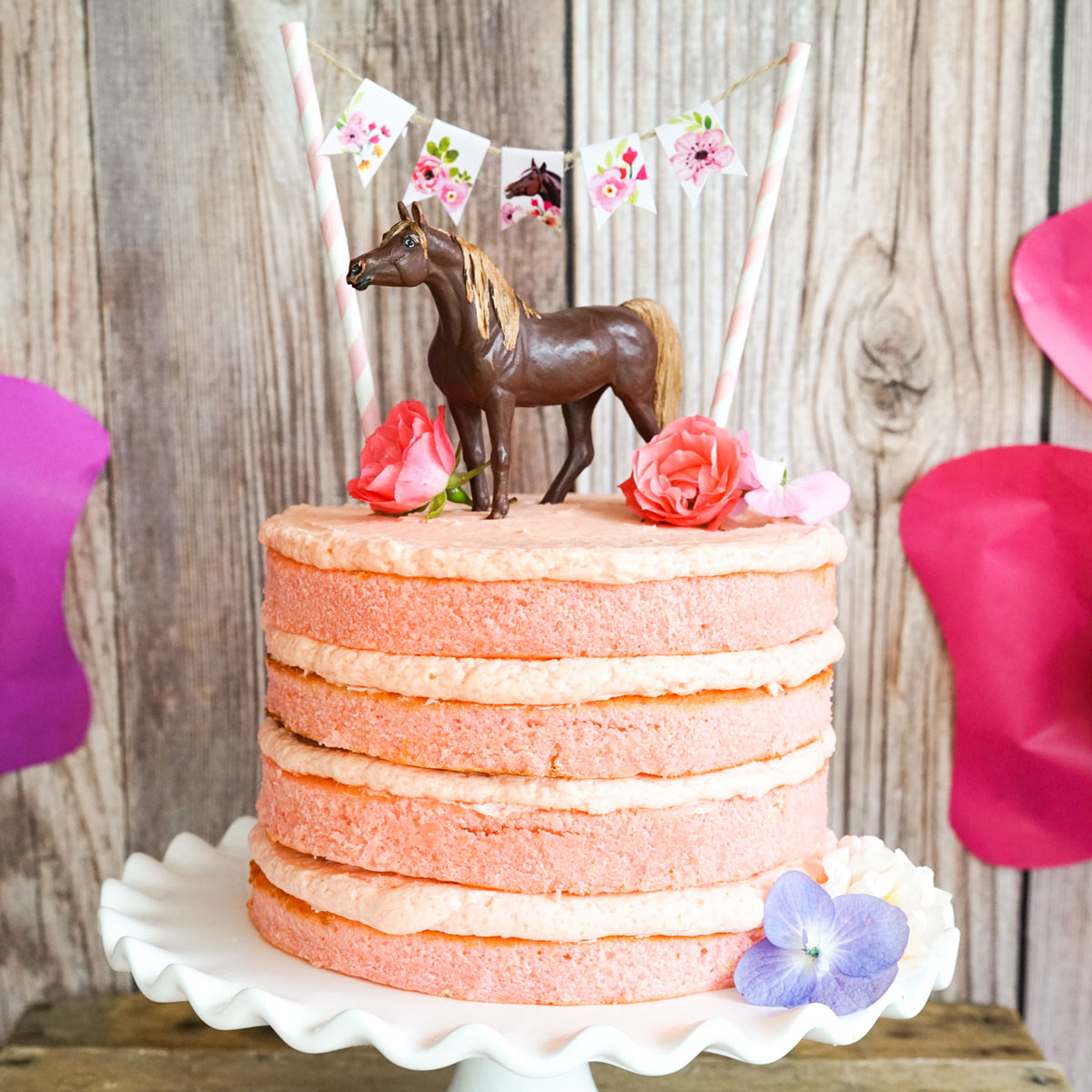 Horse Birthday Cake