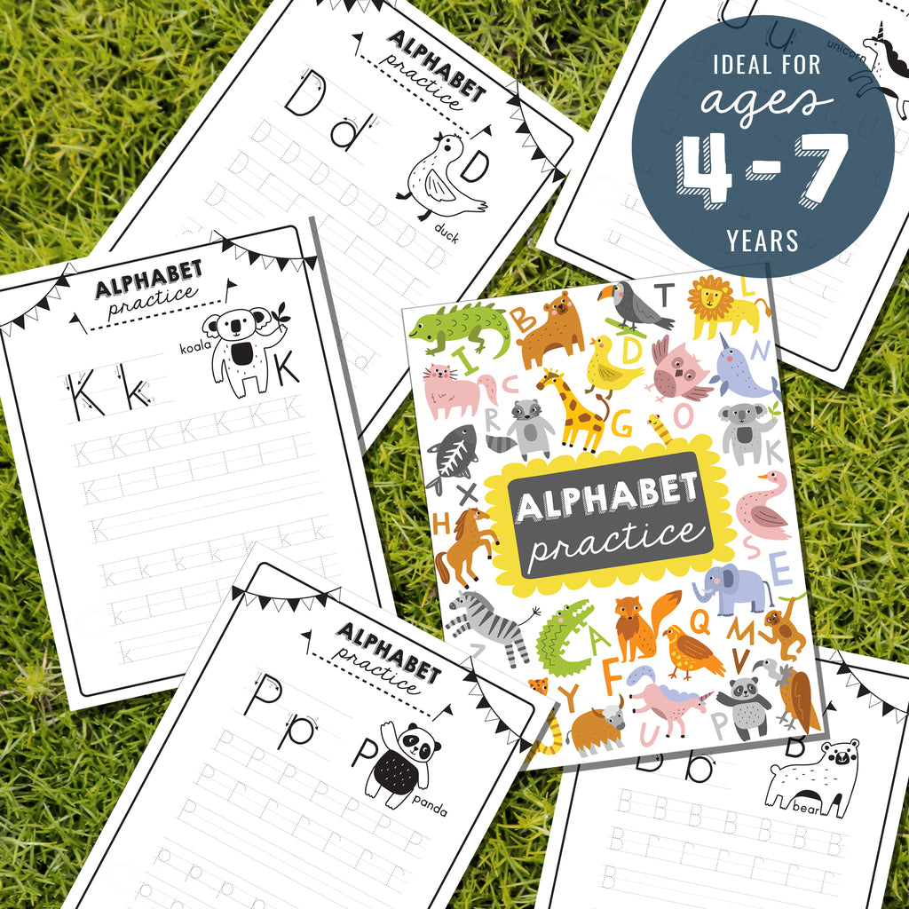 Kids Alphabet Activity Sheets Phonics Activity Sheets Learning To Sunshine Parties