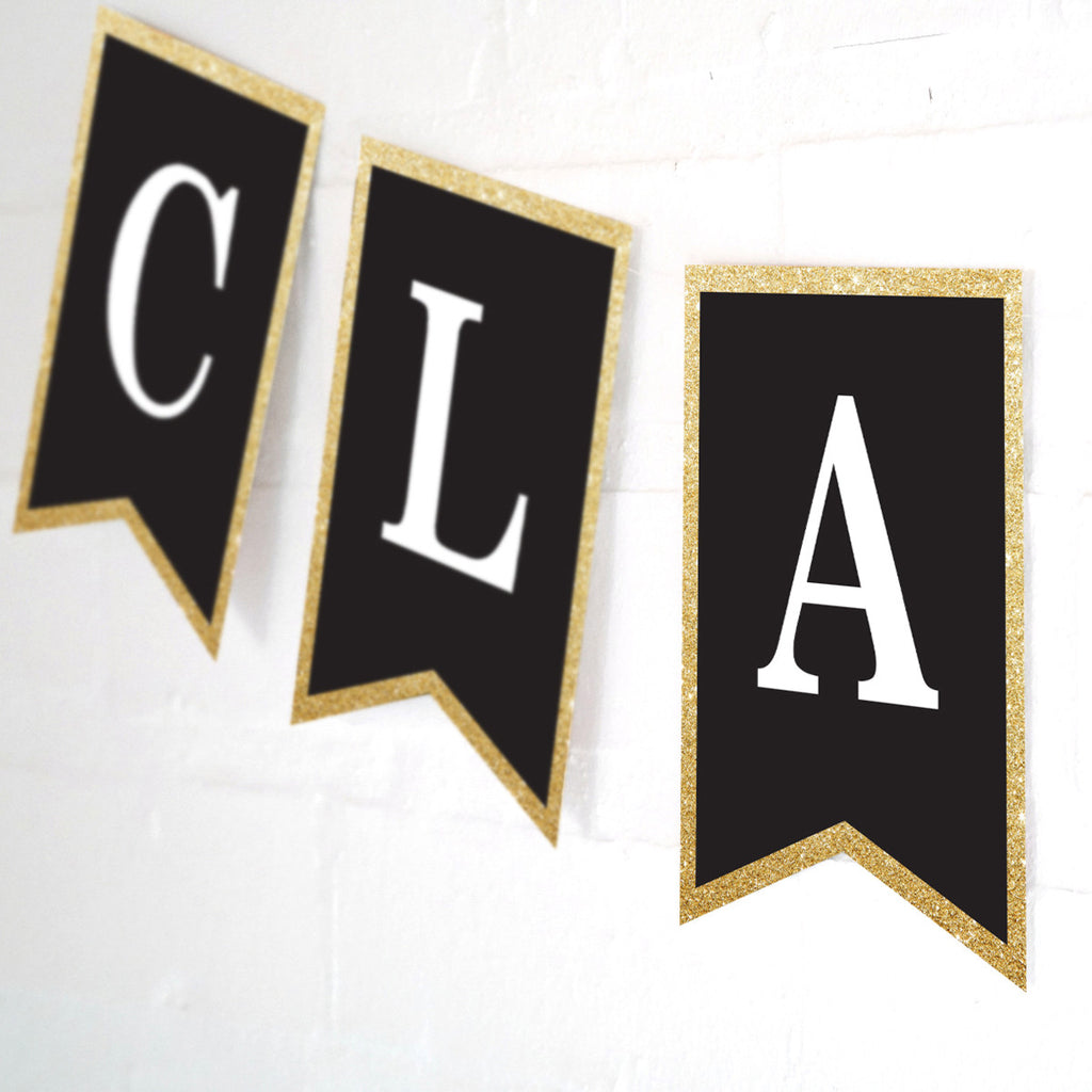 Download Black And Gold Graduation Party Celebration Banner Graduation Party Sunshine Parties