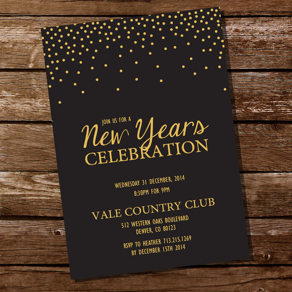 New Years Eve Invitations 10