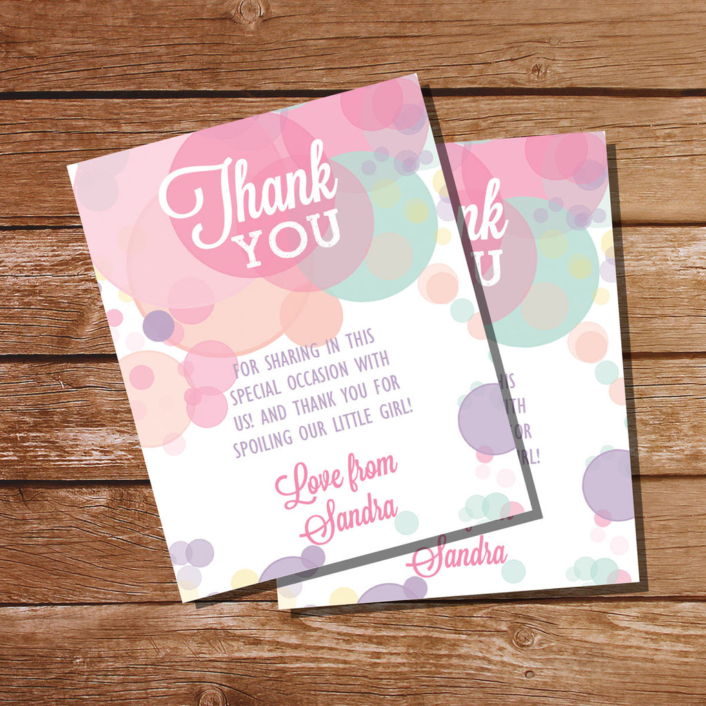 Baby Boy Shower Thank You Cards / Baby boy shower thank you card from