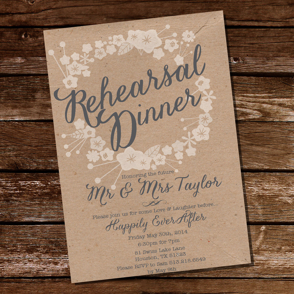 Do You Invite Family To Rehearsal Dinner