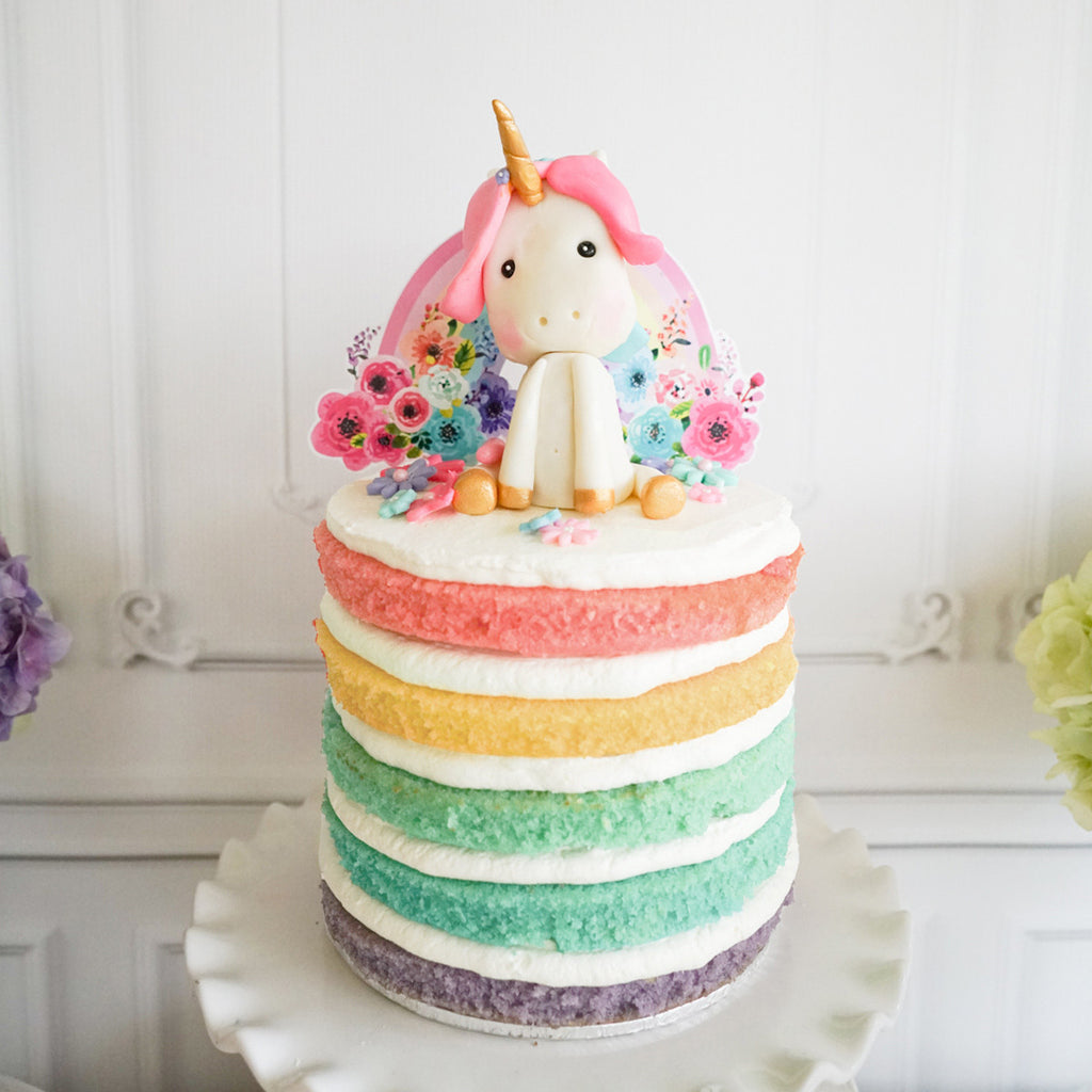 unicorn cake topper