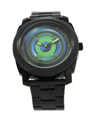 Green Lantern Men's Stainless Steel Black Watch