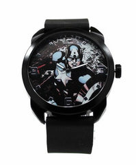 Captain America - The Winter Soldier - Black Silicon Watch