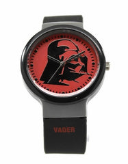 Darth Vader Black Rubber Silicon Strap Star Wars Watch