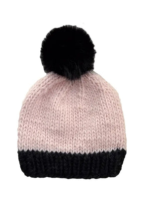 BABY GIRL PINK COCO BEANIE - Kitson LA