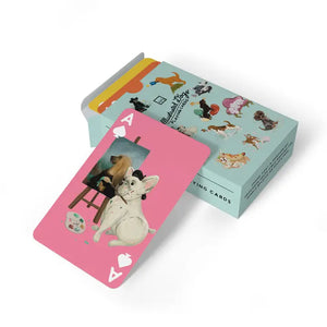 DOGS PLAYING CARDS - Kitson LA