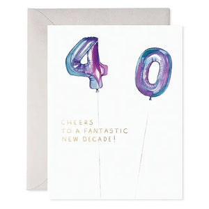 40TH BIRTHDAY CARD - Kitson LA