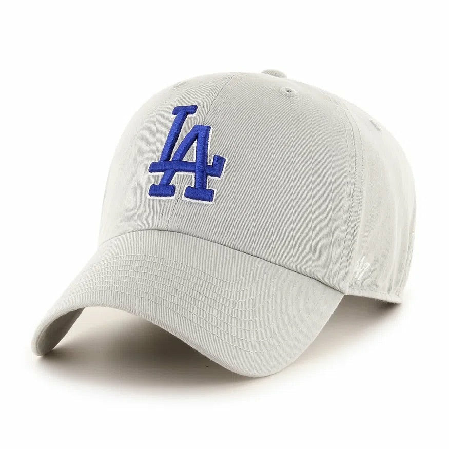47 Brand Los Angeles Dodgers Clean Up Hat in White