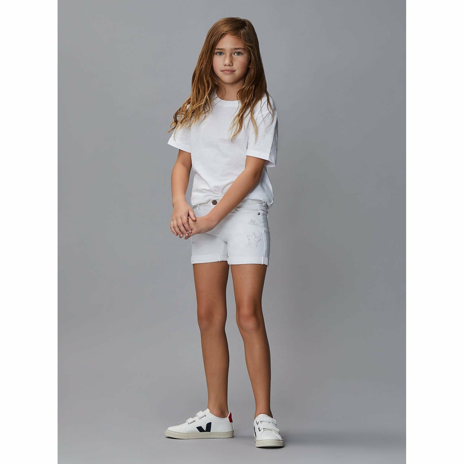 PIPER CUFFED PORCELAIN STAR SHORT – Kitson LA