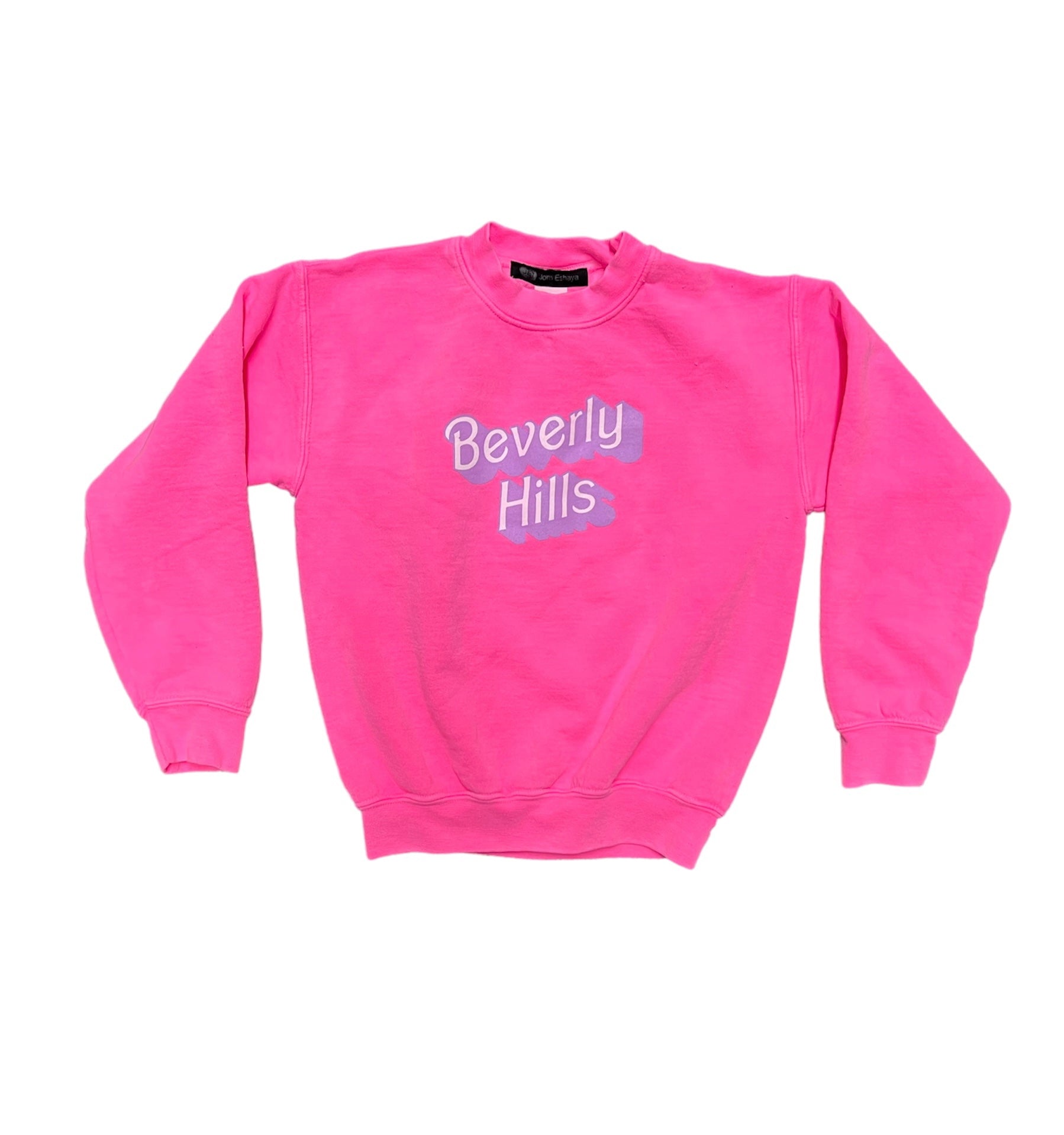 GIRLS BH BARBIE PINK CREWNECK – Kitson LA