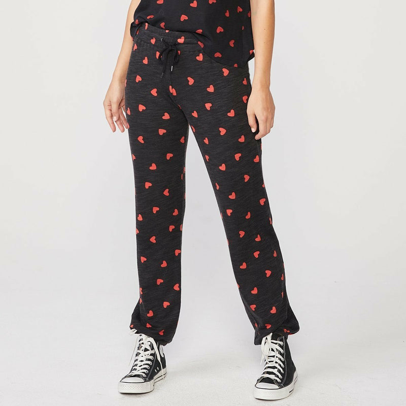 monrow heart sweatpants