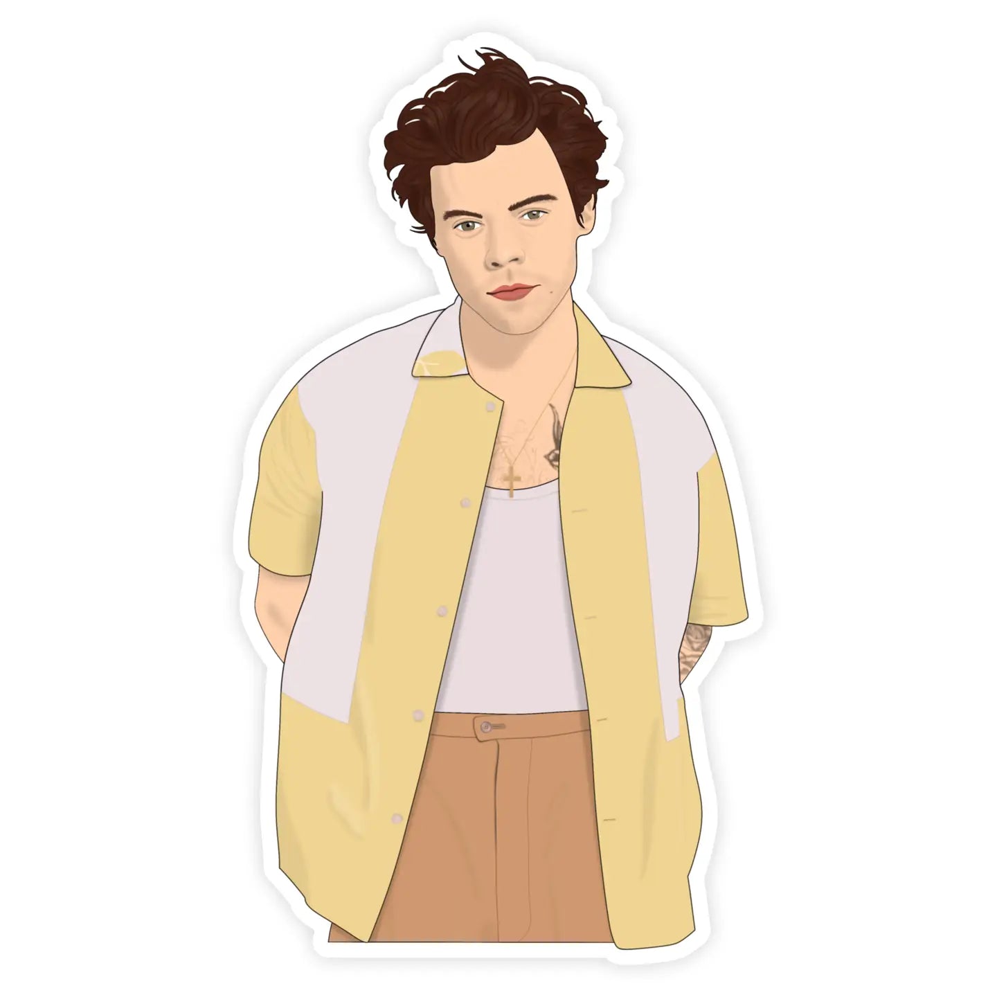 HARRY STYLES ESQUIRE STICKER
