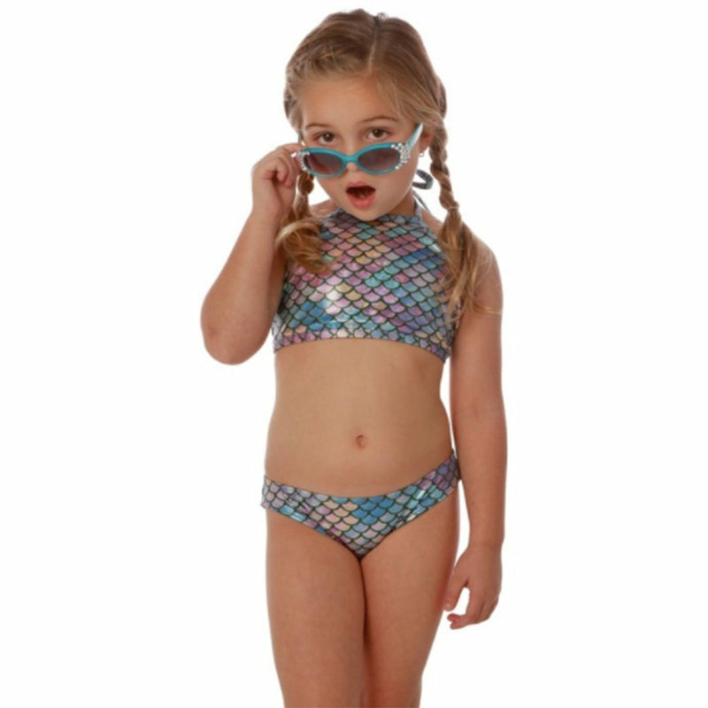 Mermaid High Neck Bikini Kitson Kitross La Kitson La