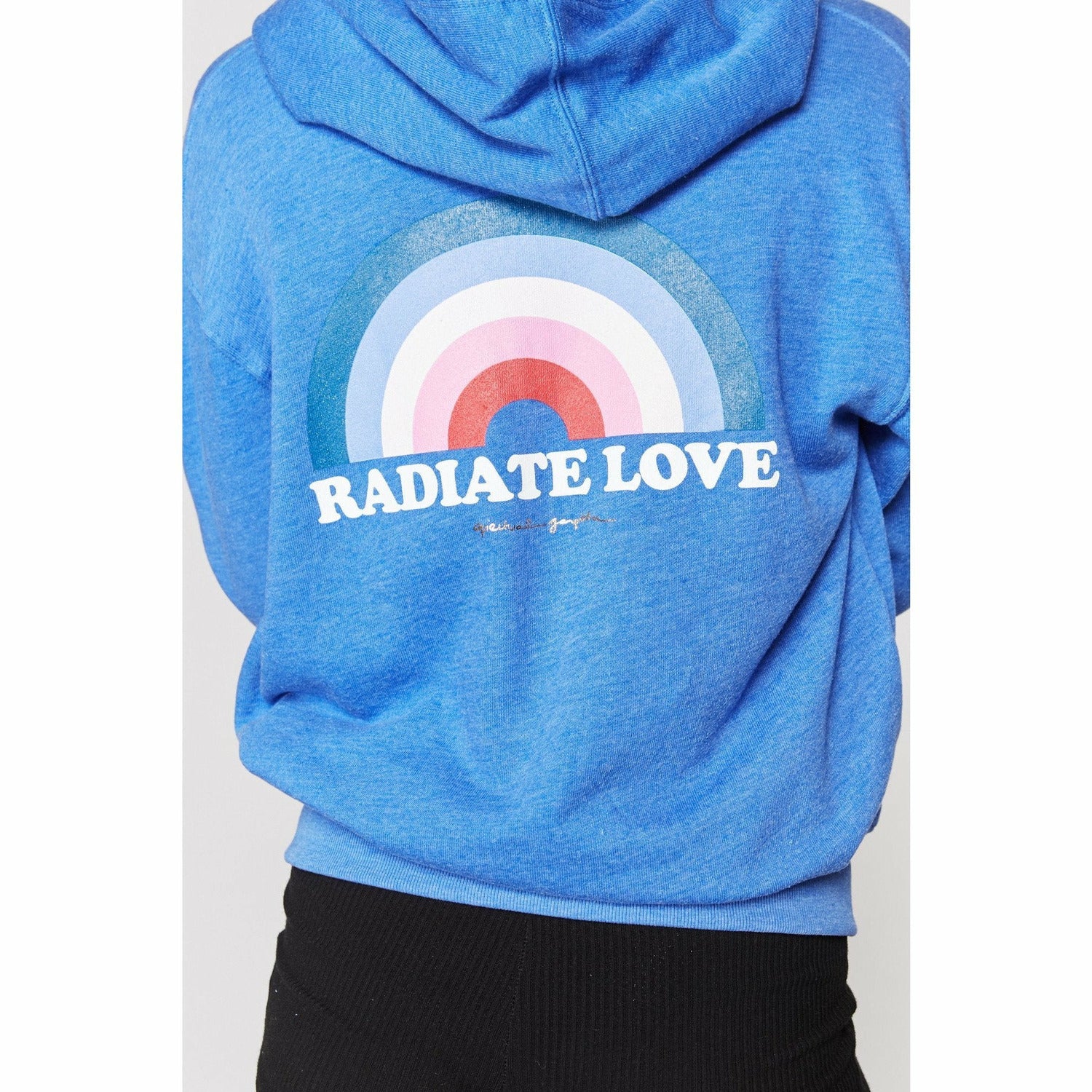 radiate love sweatshirt green