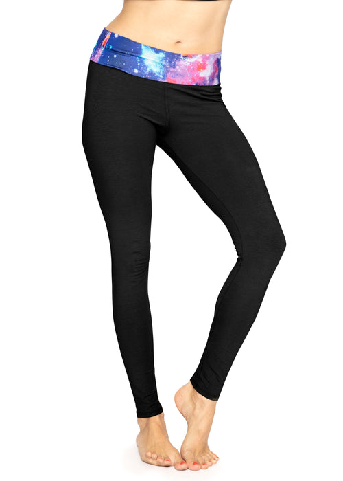 Stretch is Comfort Women's Plus Size Foldover Cotton Full Leggings –  Stretch Is Comfort
