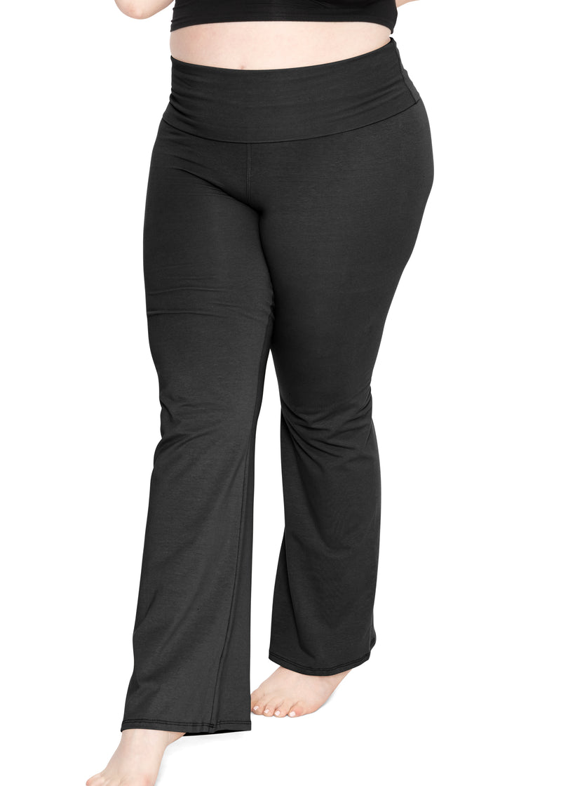 Stretch is Comfort Women's Plus Size Cotton Yoga Pants – Stretch Is Comfort