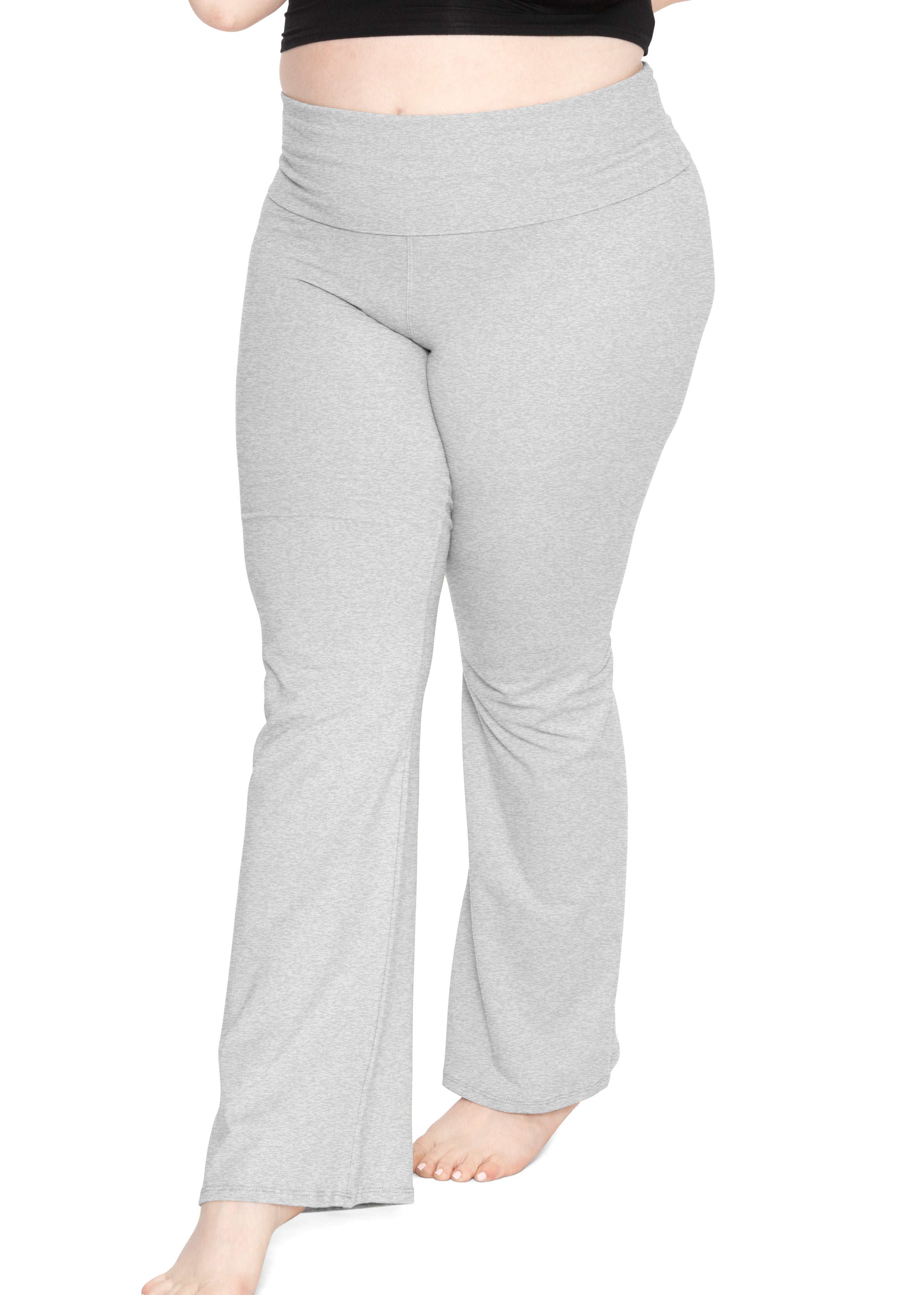 Stretch is Comfort Women's Plus Size Cotton Yoga Pants – Stretch Is Comfort