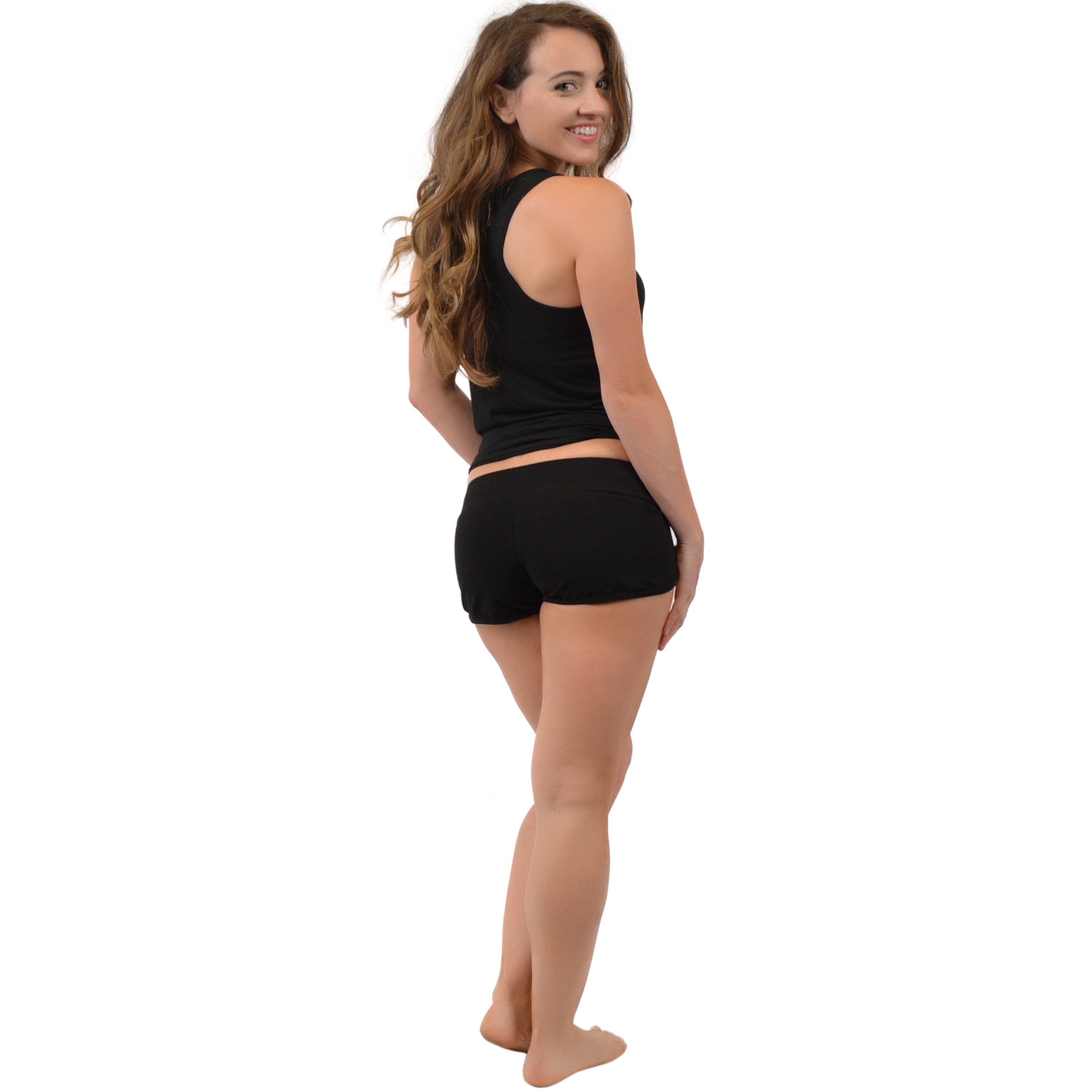 Download Women's Beachwear Athletic Cotton Shorty Shorts