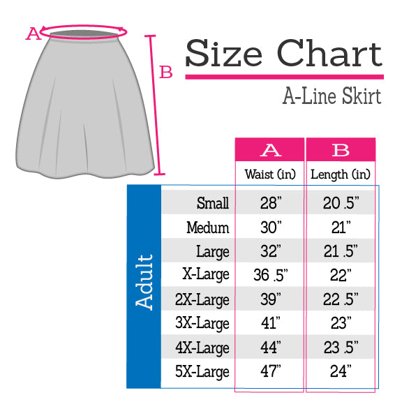 Plus Size ALine Skirt